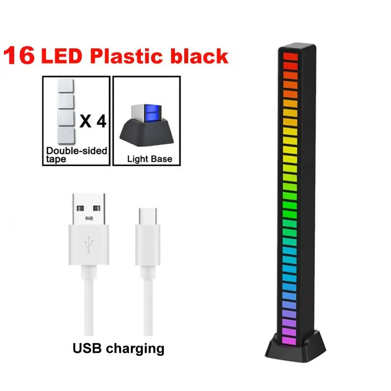 1 יח' USB 16צבעים, שחור