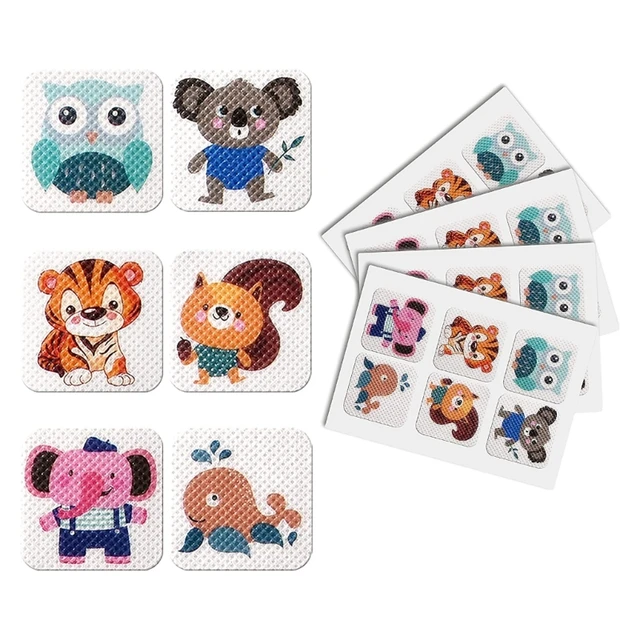 60 db Rovarmatricák Deet-Mentes Javítások Gyerekeknek Csecsemők Felnőttek Beltéri Szabadtéri Utazó Kemping Alvó