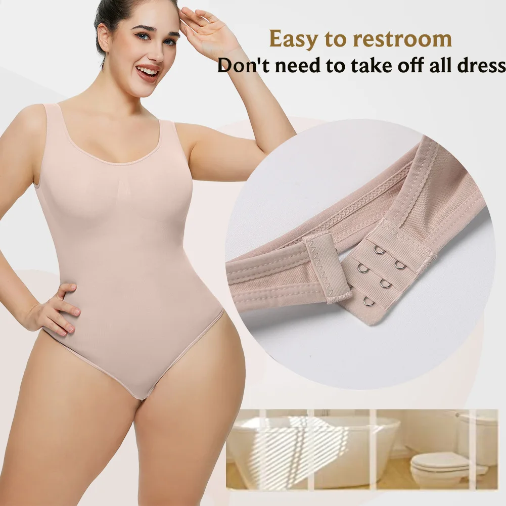 Womens Shapers Women Shapewear Bodysuits Waist Trainer Vest Slim Full Body  Shaper BuiltIn Bra Camisole Tops Tummy Control Slimming Underwear 230509  From Dou01, $12.81