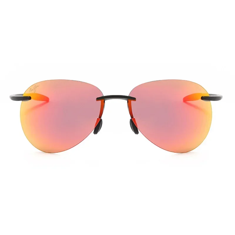 Frameless Pilot TR90 Sport polarized sunglasses Maui Jim men and women driving cycling fishing sunglasses