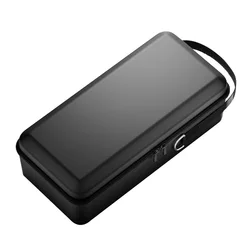 EVA Portable Carry Case for Nintendo Switch - Durable Storage Bag and Protective Shell (Black)