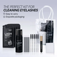 DAMMAN 7.5ml Lash Shampoo Concentrate Eyelash Extension Shampoo Lash Cleanser Shampoo Kit Shampoo Mousse For Eyelash With Bottle 1