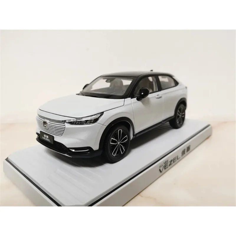 

1/18 For Honda VEZEL 2023 Diecast Metal Model Car Toys Boys Birthday Gifts Hobby Display Collection Ornaments White/Purple
