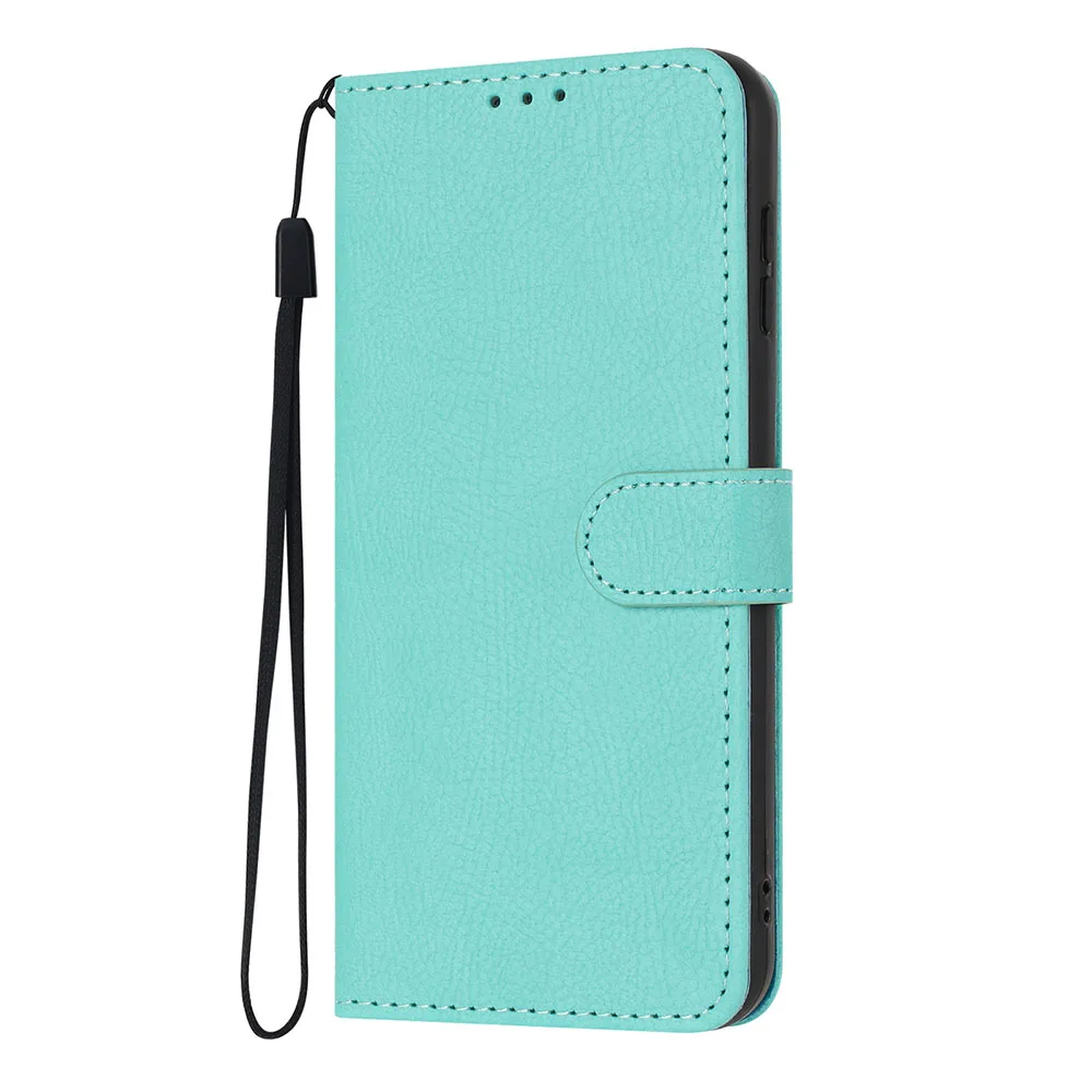 Leather Business Wallet Case with Card Slots and Flip Cover