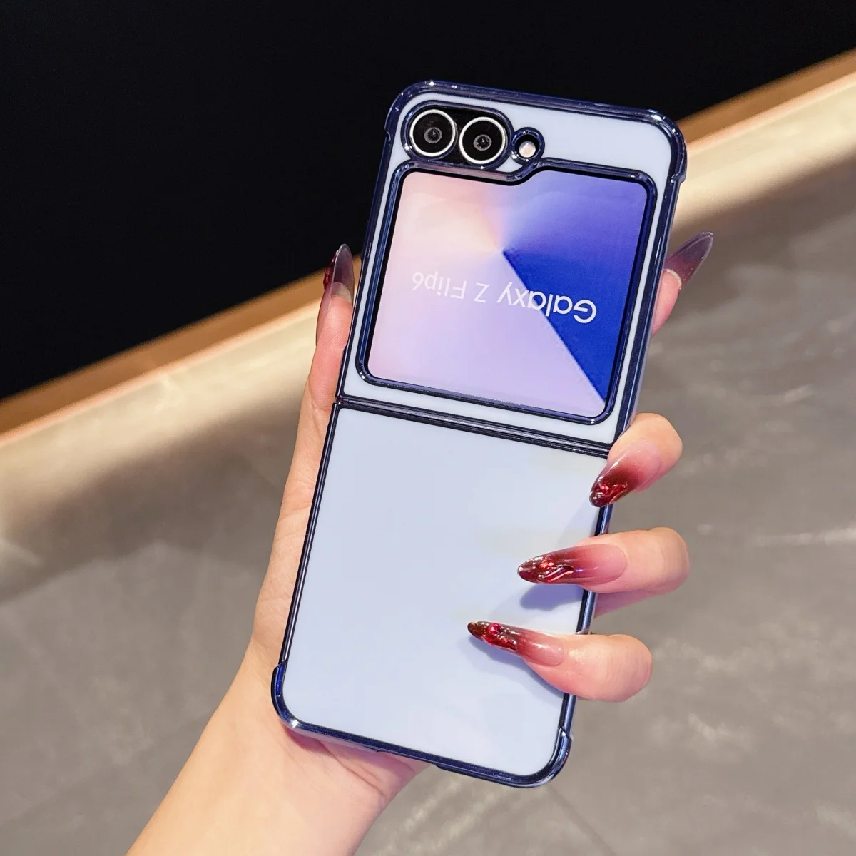 Glossy Silicone Electroplated Shockproof Phone Case