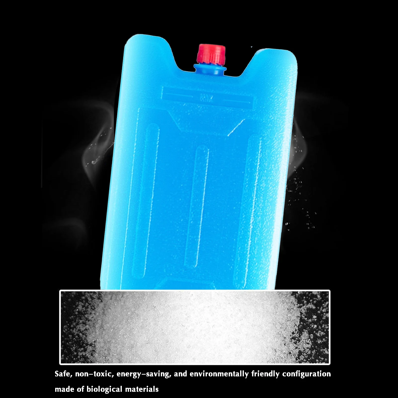 Camping Ice Packs Quick Freezing Fresh-keeping Ice Box Picnic Box Cooling Pack Cooling Crystal Camping BBQ