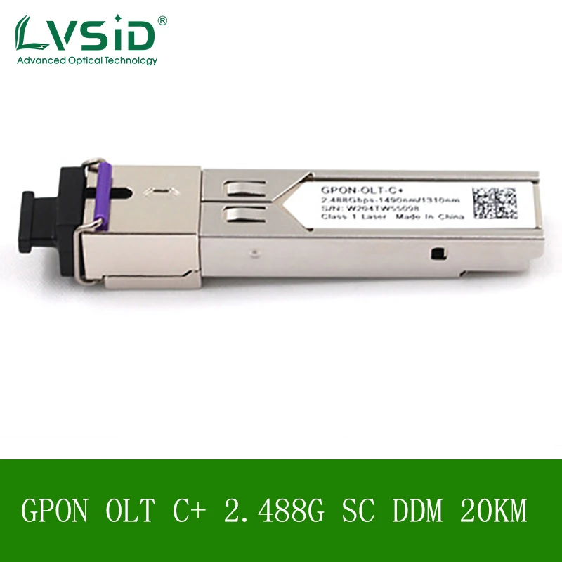 GPON OLT C+ 2.488GBPS TX1490/RX1310NM SC DDM 20KM COMPATIBLE ZTE ...