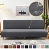 Armless Sofa Bed Slipcover Couch Cover Without Armrests Stretch Folding Futon Cover Dust-proof Elastic Removable Fundas Sofa 1