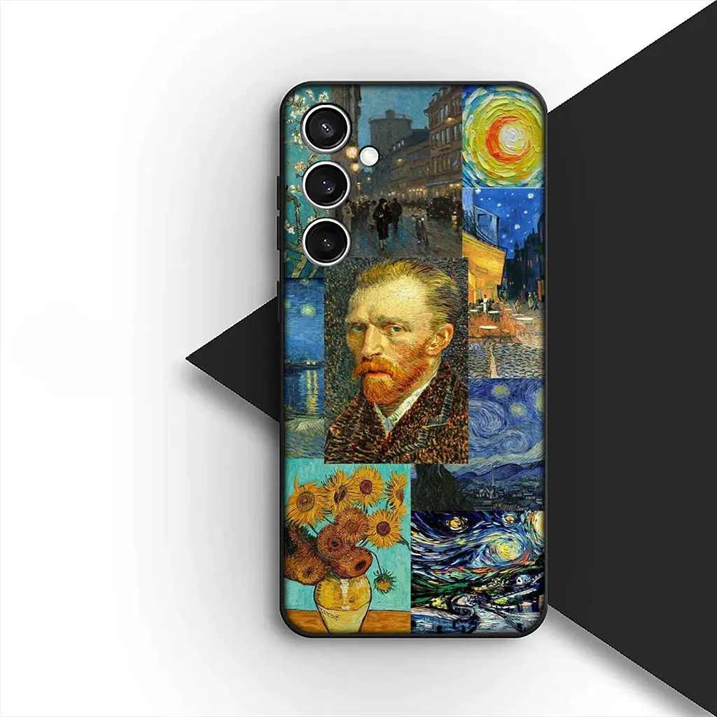 Starry Night Van Gogh Art Premium Phone Case Cover