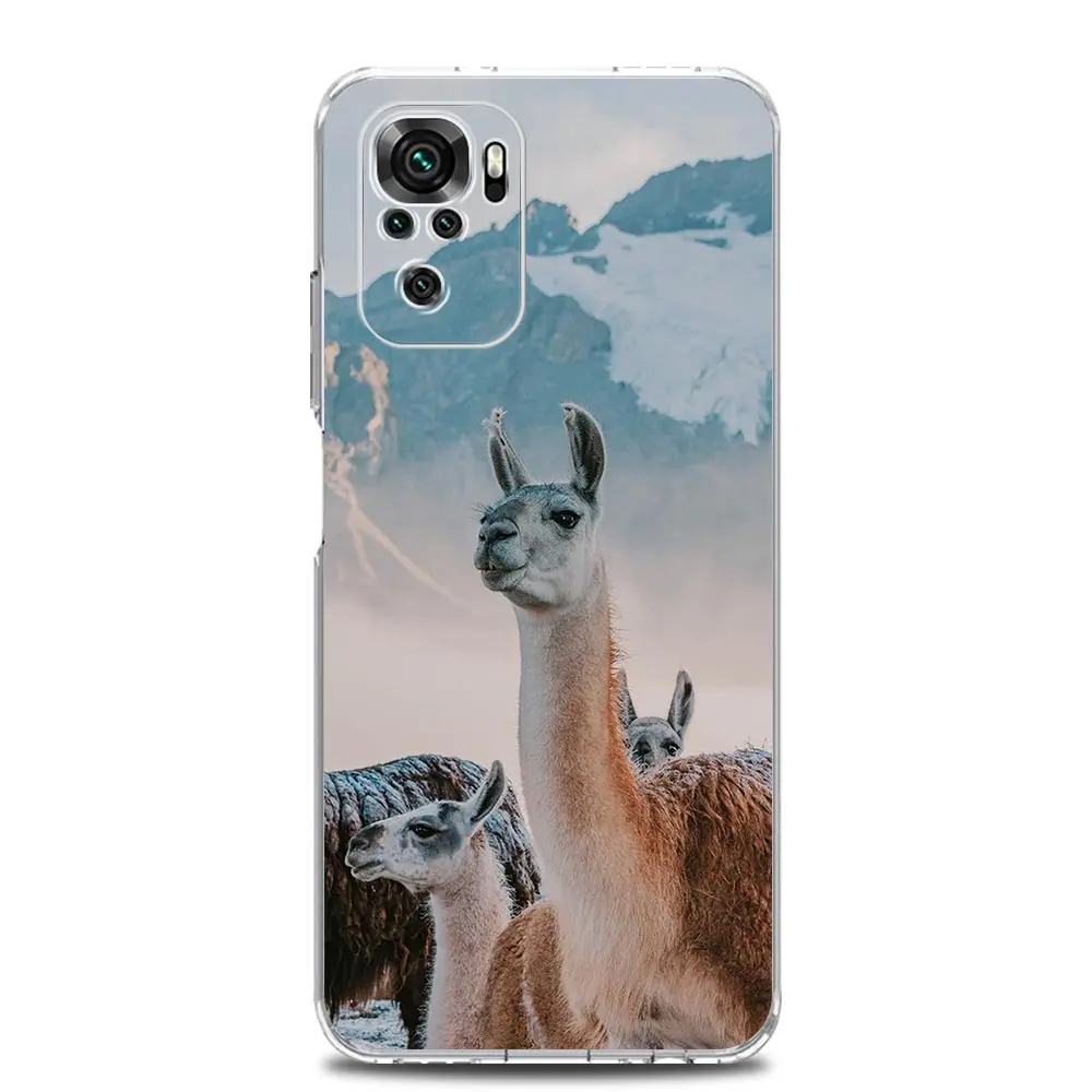 Clear Kawaii Alpaca Lovely Phone Case Cover