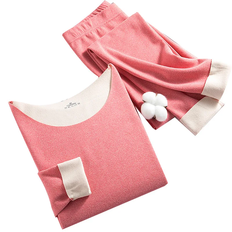 Women Ice Silk Long Sleeve Velvet Sets