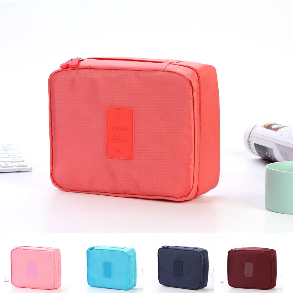 Multifunction Women Outdoor Storage Bag Toiletries Organize Cosmetic Bag Portable Waterproof Female Travel Make Up Cases Desk foldable toiletries bag travel storage bag women travel toiletry make up cosmetic pouch large capacity bag fashion bag organizer