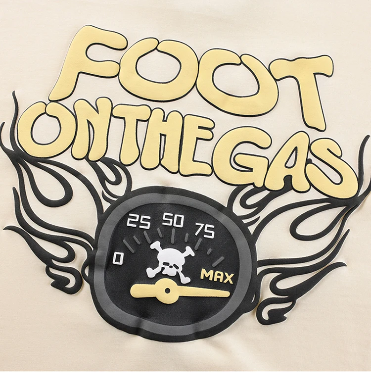 Foot On The Gas Foaming Print Graphic T-Shirt 5 Foot On The Gas Foaming Print Graphic T-Shirt Sa838c8f553bf4309a27e113b2078c054R