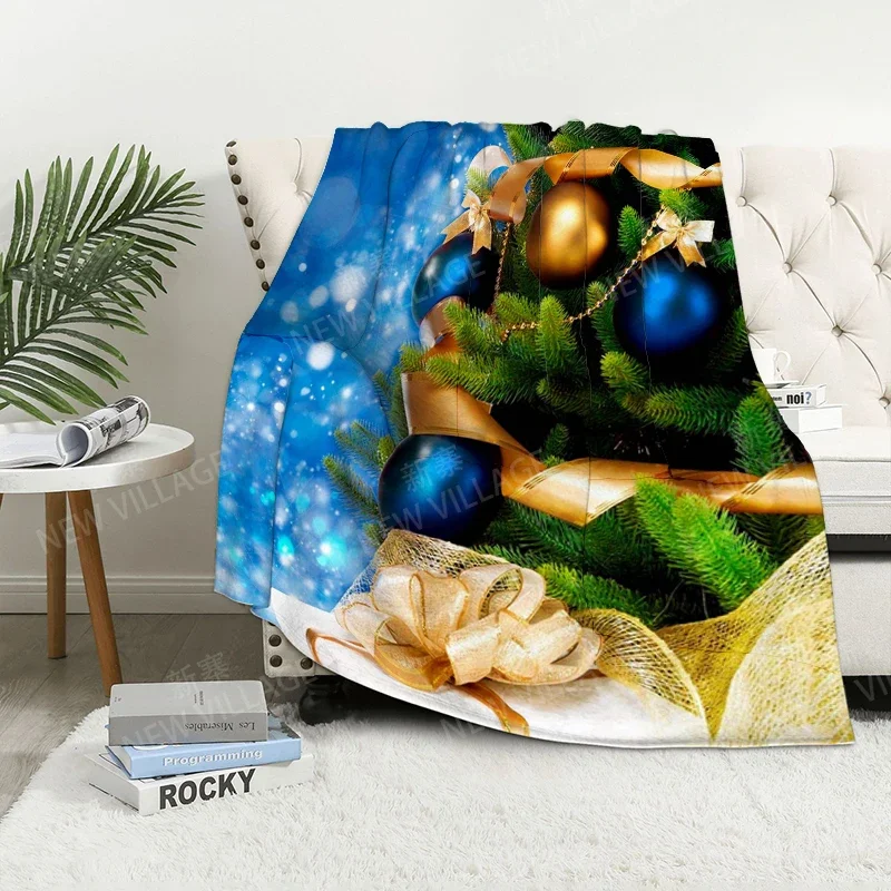 Home decoration plush Sofa blanket Christmas Bedspread on the bed anime fluffy soft blankets thick blanket for winter
