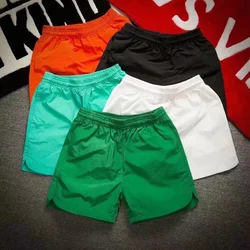 2024 Summer New Leisure Sports Shorts for Men's Ultra thin and Refreshing Beach Pants Breathable Quick Drying Flower Color Pants