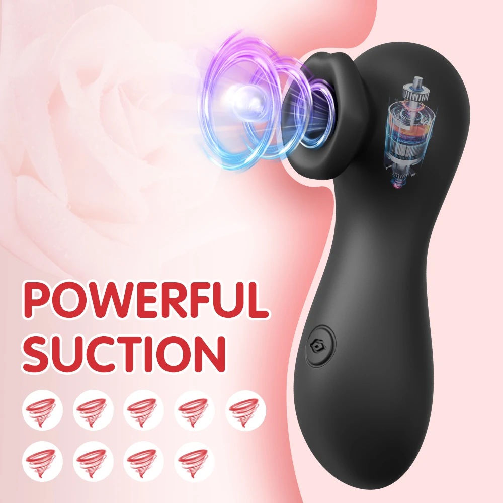 Klitorisstimulator med vakuumsug för kvinnor rabbit vibrator_voghion.com