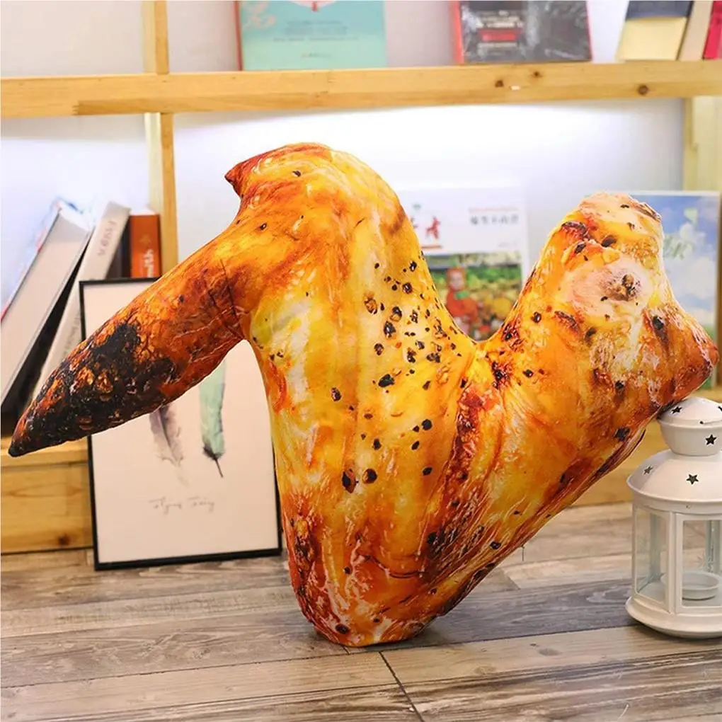 1 87 ho scale car model minibus model miniature collection ho scene decoration sand table landscape for gift Food Throw Pillow Indoor Scene Layout Adornment Simulation Drumstick Chicken Wing Plush Toy Sofa Decoration Chicken wing