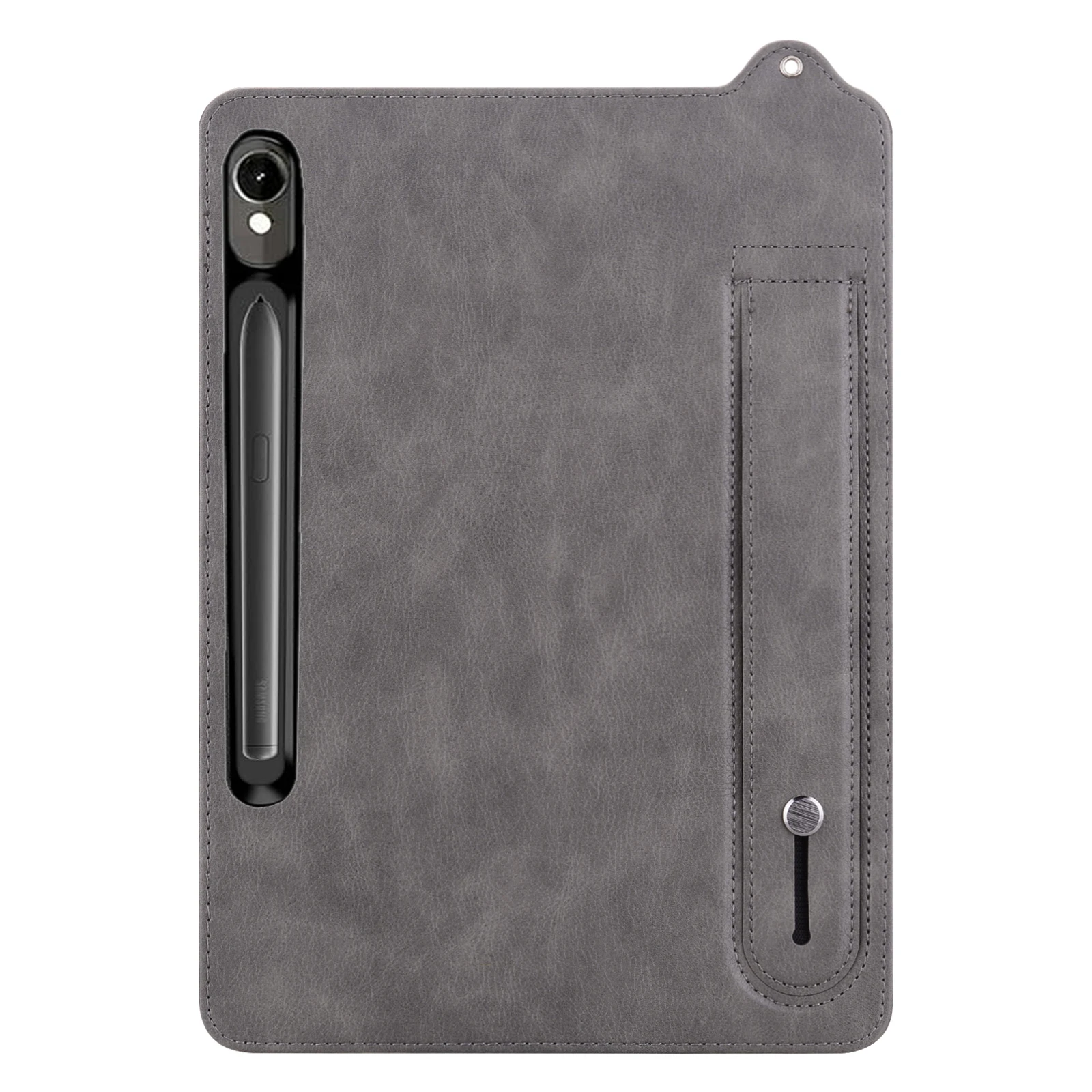 Premium Hand Strap PU Leather Soft Tablet Cover