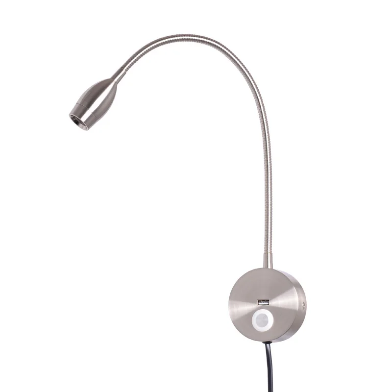 Wall Mounted Reading Light Sconces Lamp Bedside Headboard Bedroom Touch