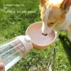 4009-3e955a.jpg Dog Portable Water Bowl Portable Food Grade Material Dog Cat Travel Pet Water Cup Bottle With Food Dispenser Pet Dog Supplies