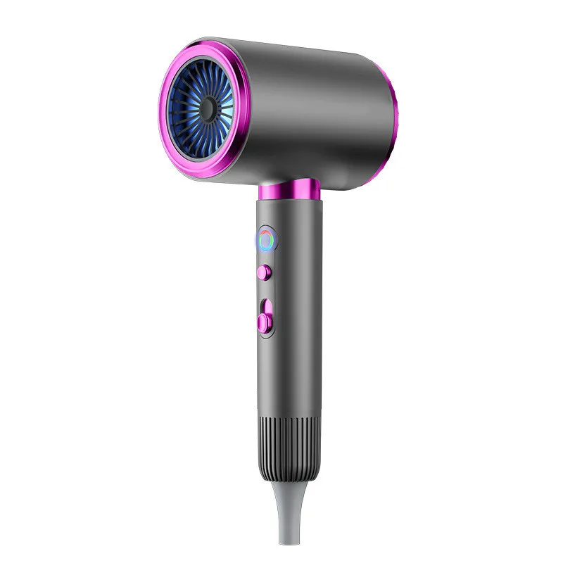 US/EU/UK High-Speed Hair Dryer 2400W High-Power Home Hair Salon Dedicated Blue Light Hammer Silent Cold And Hot Air Hair Dryer 3