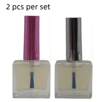 Shiny 2 in 1 Air Dry Base and Glossy Top Coat for Regular Nail Polish 1