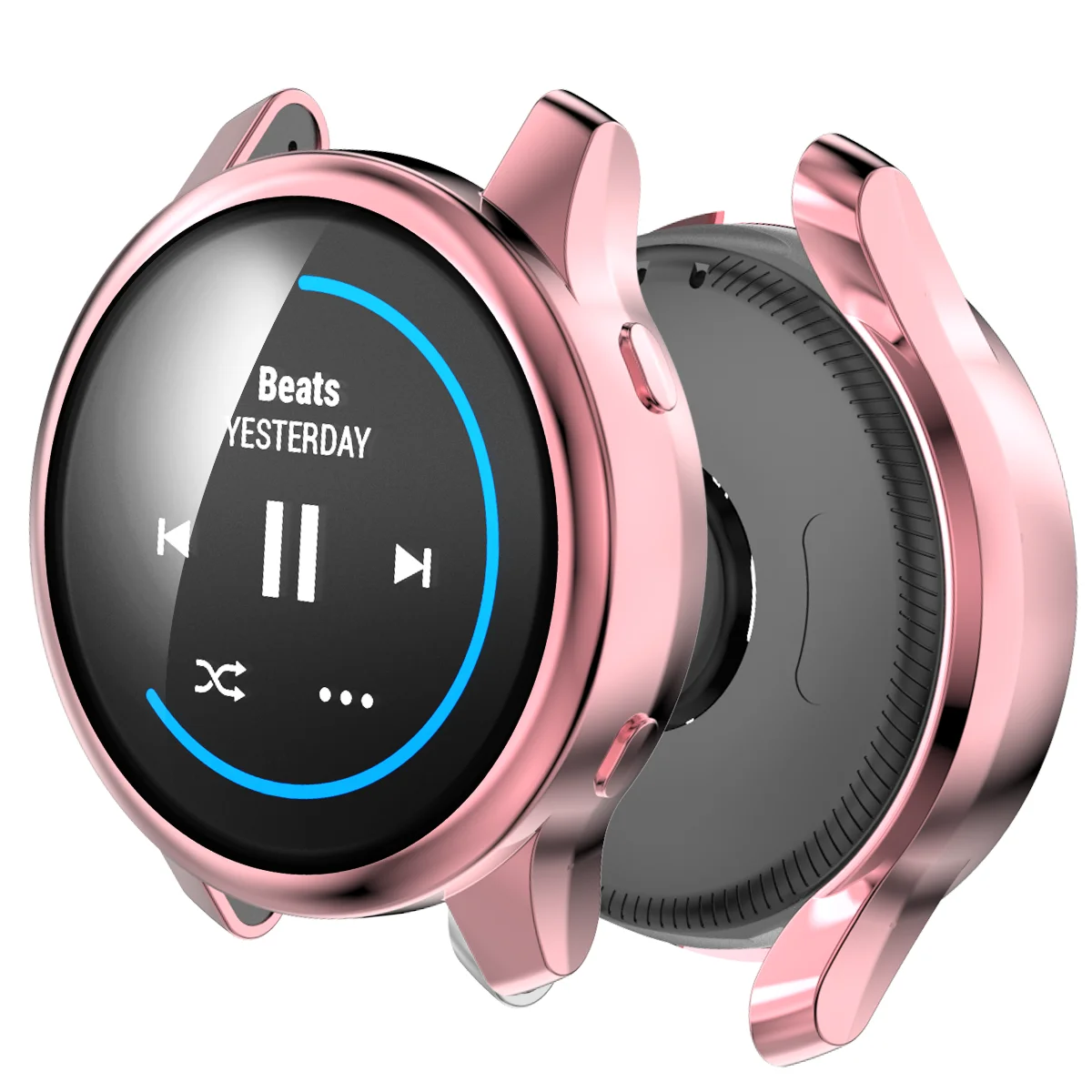 Crystal Clear TPU Protective Case - Soft Silicone Shell for Smartwatch Accessories