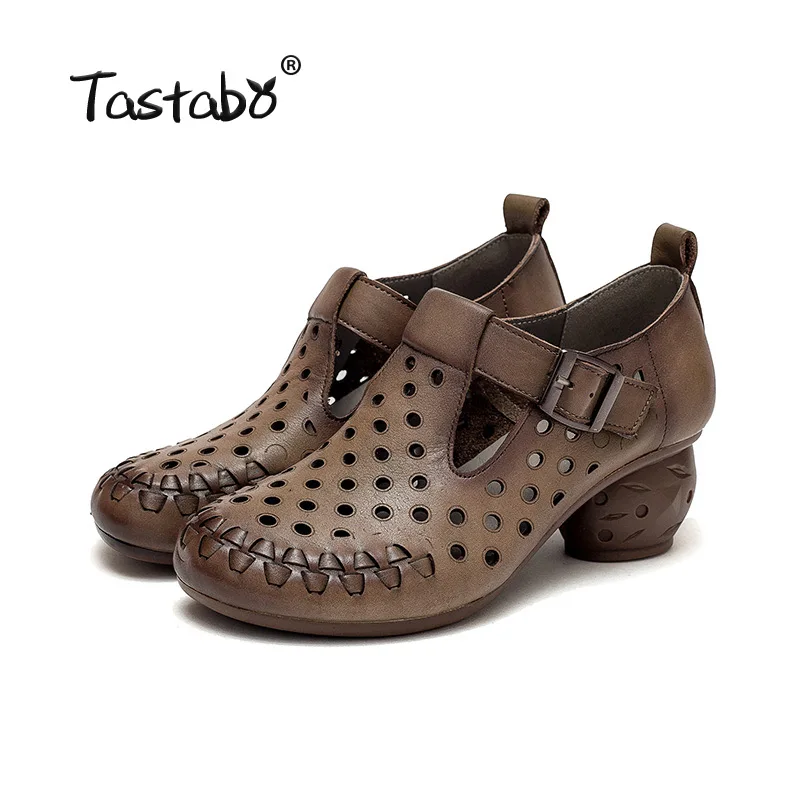 

Women Wedge Shoes Genuine Leather High Heels Casual Woman Shoes Elegant Ladies Wedges Soft Comfortable Black Female Shoes