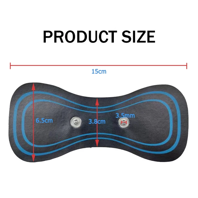 Electric Massager Pad Mini Neck Cervical Massage TENS Replaceable Electrode Gel Pads for massager Accessories 4