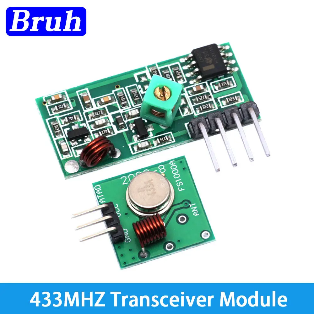 Lot émetteur récepteur 315/433MHz pour drone RC