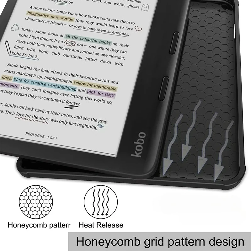 Premium Multi-folding Stand eReader Cover with Auto Wake/Sleep Feature