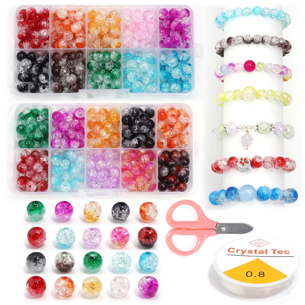 Crystal Beads Amazon Bracelet Making Kits Xmada Jewelry Making Kit