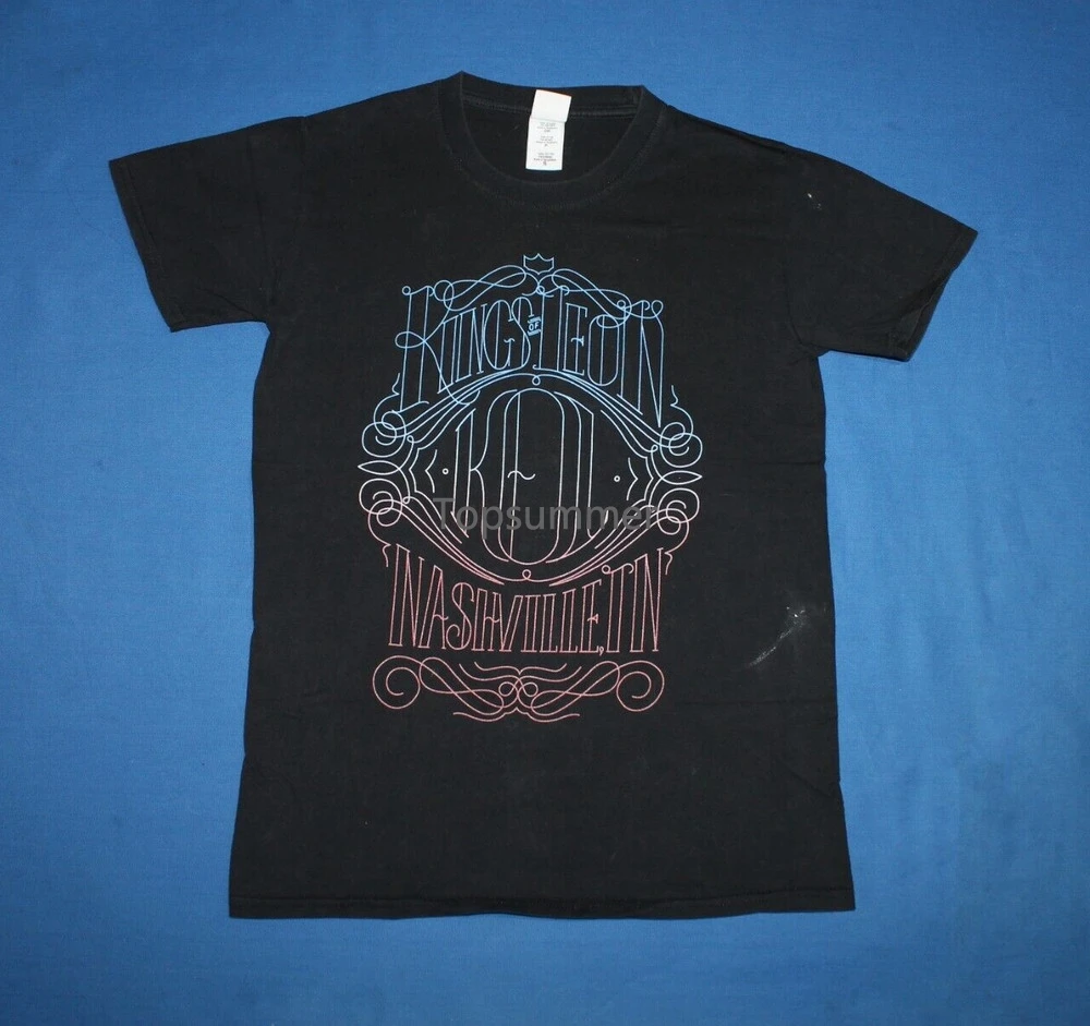 

Kings Of Leon Shirt Alternative Rock Band Men'S Tee Small