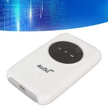 4G LTE USB 와이파이 모뎀, 300Mbps 잠금 해제 5G 와이파이 마이크로 SIM 카드 슬롯 내장, 3200MAh 무선 휴대용 와이파이 라우터 상품 이미지