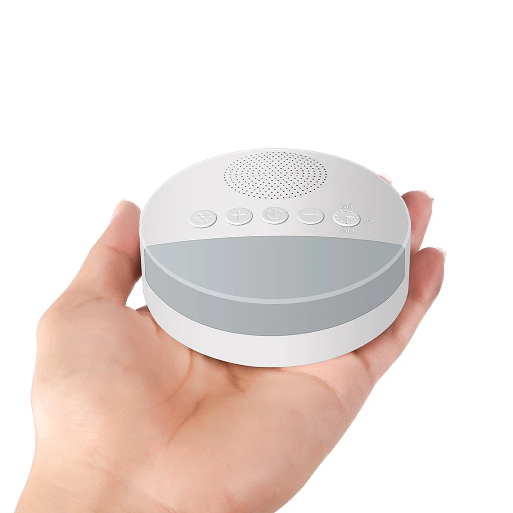 White Noise Machine Baby Sleep Soother Sound Player Night Light Auto-off Timer White Noise Player