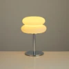 Lamp bedside table plastic lampshade  LED lamps mushroom table lamp USB Plug 9-level brightness dimming ambient light 5