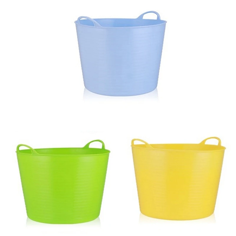 Dirty Clothes Bucket Laundry Basket Toy Storage Basket Without Lid