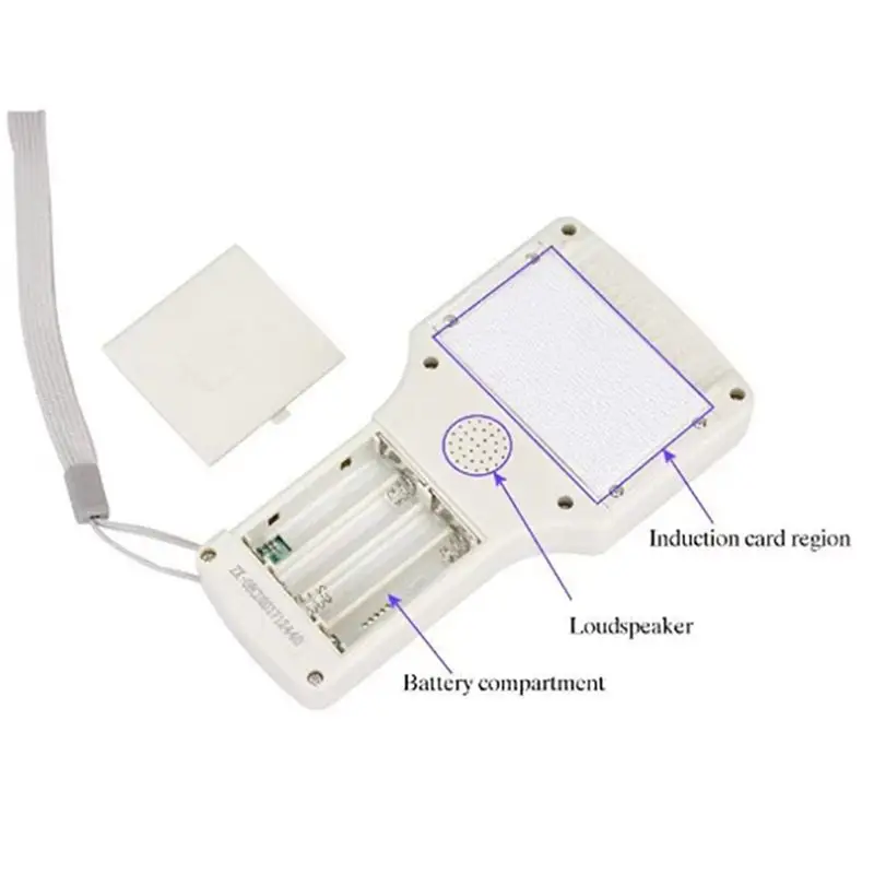 새로운 디자인 RFID 스마트 카드 리더기 +5XCUID/T5577 키체인 RFID 복사기 125K 13.56M IC/ID 키 작성기 RFID 복제기 프로그램