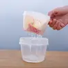 Onion Fruit Food Drain Storage Box Container Home Kitchen Double-layer Sealed Storage Bottles Jar Box 3