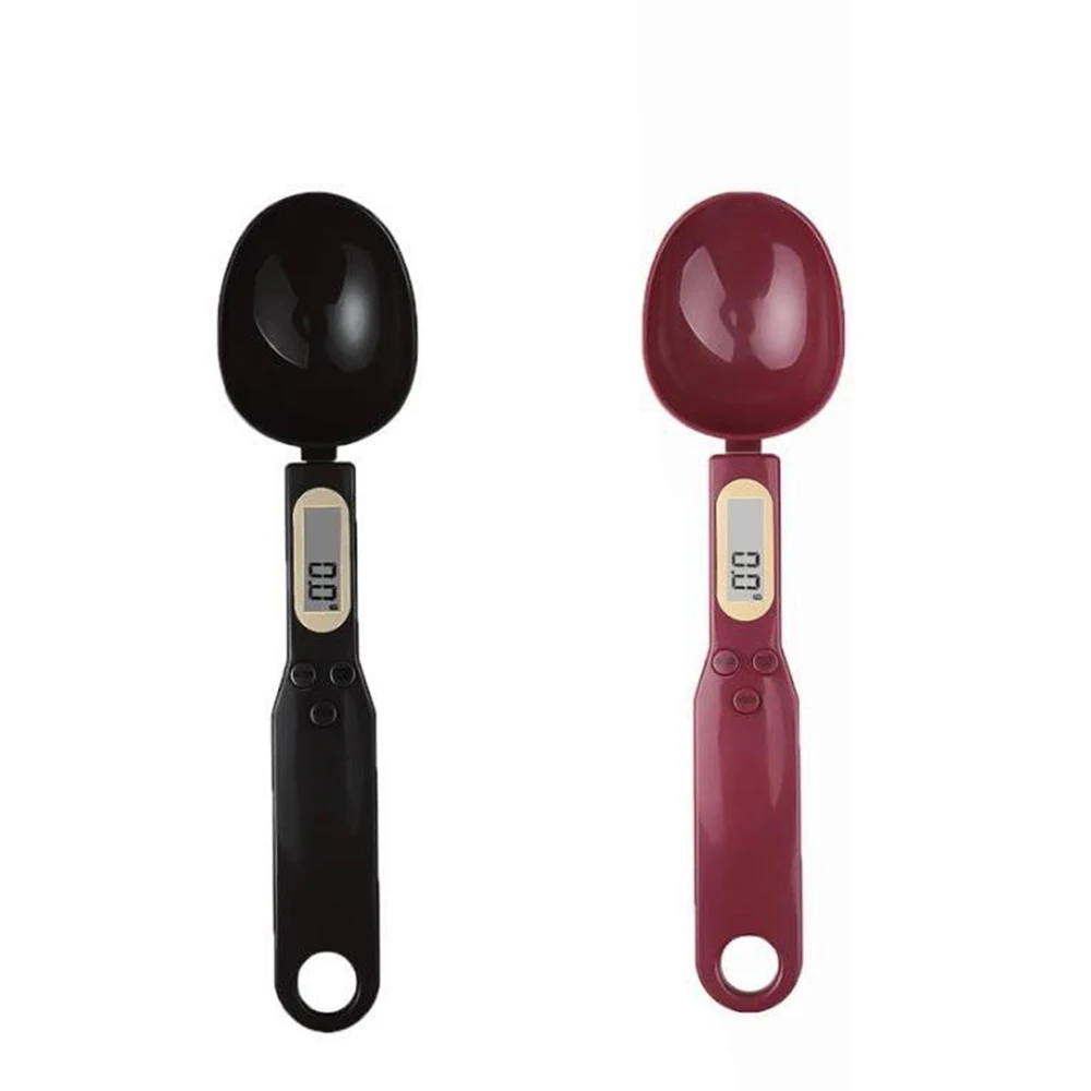 

2 pcs Electronic Kitchen Measuring Spoon LCD Digital Food Flour Digital Spoon Scale Mini Kitchen Tool for Milk Coffee Scale