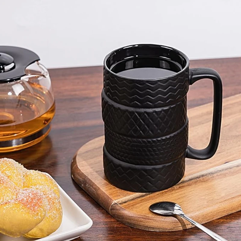 كوب قهوة سيراميك إطار كبير