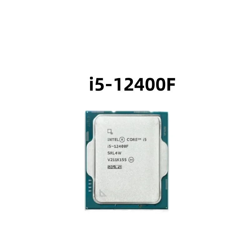 Nuovo Processore Cpu Intel Core I5-12400F Nuovo I5 12400F 2.5 Ghz 6-Core 12-Thread 10Nm L3 = 18M 65W Lga 1700