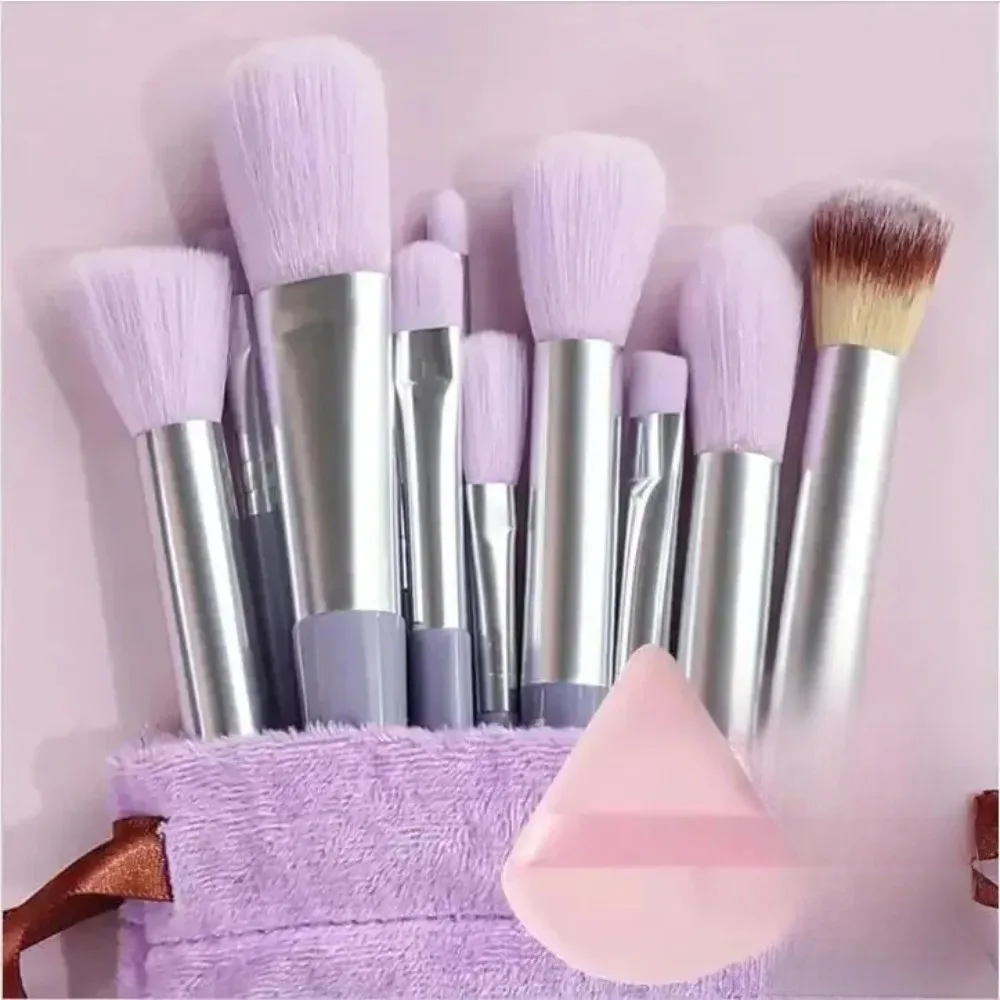 Luxurious Soft Fluffy Makeup Brush Set for Professional-Quality Application