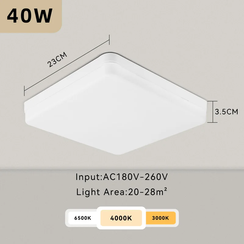 Modern Led Ceiling Lights 220V 15W 30W 20W 50W Surface Mount Round Ceiling Lamp Light Lighting Fixture for Living Room Kitchen the range ceiling lights Ceiling Lights