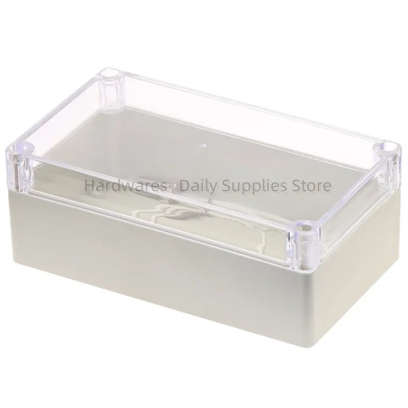 Capa de Plástico Transparente para Projeto Eletrônico Caixa de Instrumento de Projeto Eletrônico 158 mm x 90 mm x 60 mm Peça