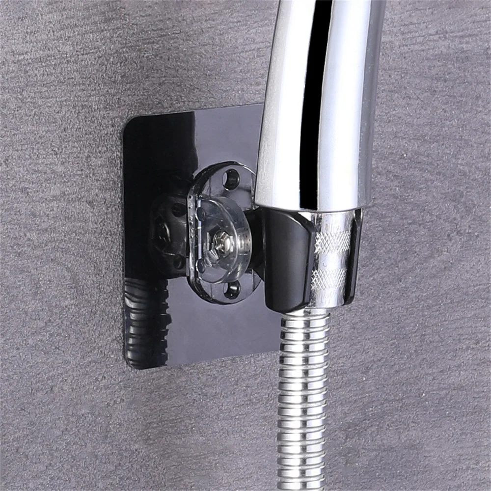 

Useful Adjustable Polished Shower Head Holder Self-adhesive Shower Bracket Punch-free Showerhead Rack Bathroom Accessories
