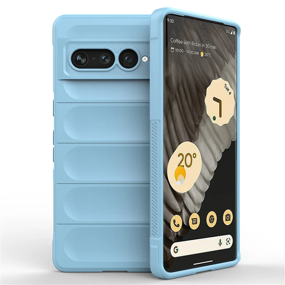 Shockproof Armour Matte Liquid Silicone Phone Case