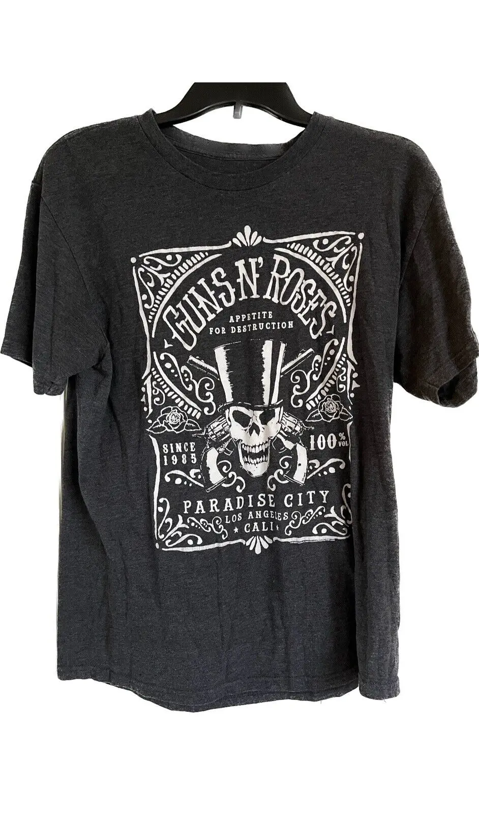 Guns N Roses T Shirt Dell'Appetito Per La Distruzione Paradise City Mens Small Rock Vtg
