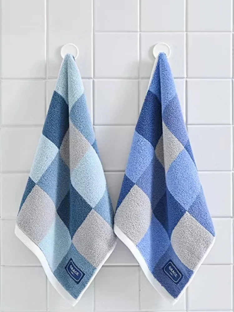 Cotton towel couple face washcloth home gift set