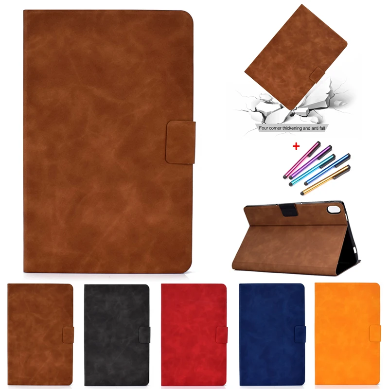 

Slim Cover For Funda Samsung Galaxy Tab A7 Lite Case Solid Color Wallet Flip Cover For Coque Galaxy Tab A7 Lite 8.7 T220 T225